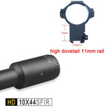 Discovery HD 10x44 SFIR DLTW SFP IR-MIL Riflescope Optical Sight For Sniper Tactical Shooting and Hunting With Illumination