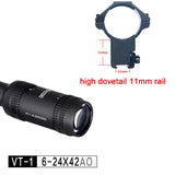 DISCOVERY Optics VT-1 PRO 6-24X42 AO  Riflescope Tactical Long Range Rifle Scope  optical sight