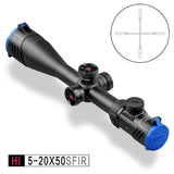 DISCOVERY HI 5-20X50 SF HK rifle scope with Half MIL-DOT reticle Illuminated R&G best for hunting optical sight