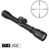 DISCOVERY Hunting Riflescope VT-R 4X32 Long Eye Relief Riflescope With Free Scope Mount