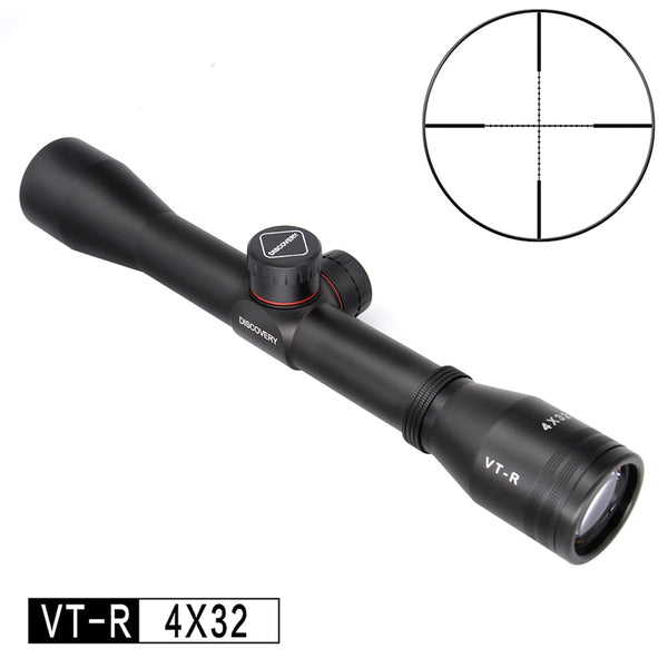 DISCOVERY Hunting Riflescope VT-R 4X32 Long Eye Relief Riflescope With Free Scope Mount