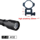 DISCOVERY Hunting Riflescope VT-R 4X32 Long Eye Relief Riflescope With Free Scope Mount