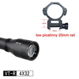 DISCOVERY Hunting Riflescope VT-R 4X32 Long Eye Relief Riflescope With Free Scope Mount