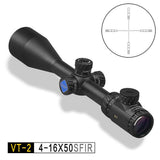 DISCOVERY VT-2 4-16x50 SFIR HK reticle side focus for riflescope 1 best quality and price free shipping scope