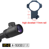 DISCOVERY VT-2 4-16x50 SFIR HK reticle side focus for riflescope 1 best quality and price free shipping scope