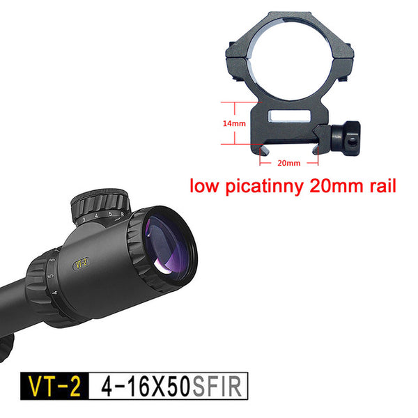 DISCOVERY VT-2 4-16x50 SFIR HK reticle side focus for riflescope 1 best quality and price free shipping scope