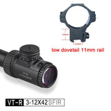 Discovery VT-R 3-12X42 SFIR rifle scope new and cheap good quality best selling