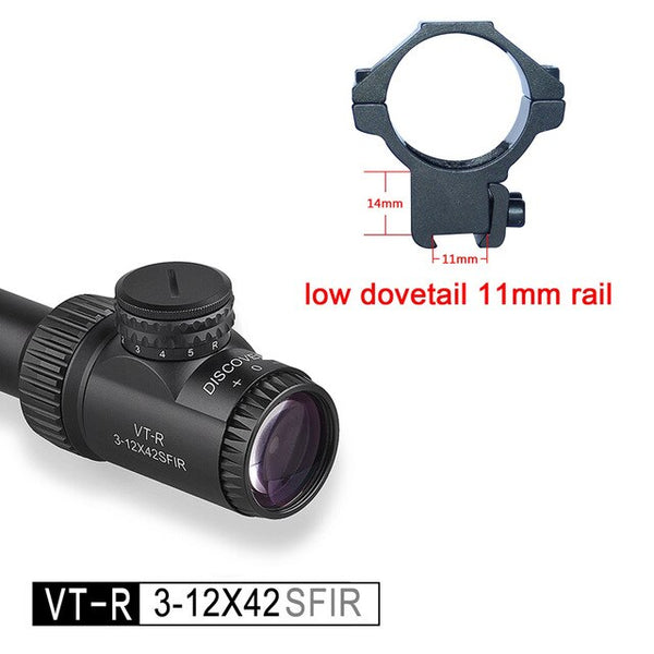 Discovery VT-R 3-12X42 SFIR rifle scope new and cheap good quality best selling