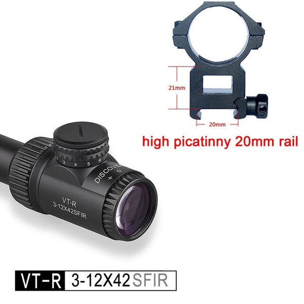 Discovery VT-R 3-12X42 SFIR rifle scope new and cheap good quality best selling