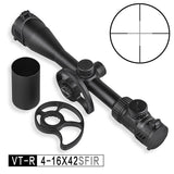 DISCOVERY optical sight VT-R 4-16X42 SFIR Tactical Riflescope For Outdoor Hunting Scope rifle scope With angle indicator
