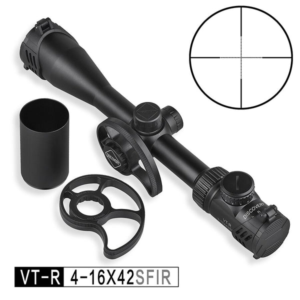 DISCOVERY optical sight VT-R 4-16X42 SFIR Tactical Riflescope For Outdoor Hunting Scope rifle scope With angle indicator