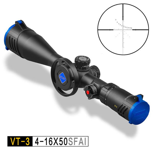 DISCOVERY Optics VT-3 4-16X50 SFAI FFP First Front Focal Plane Air Rifle Scope With Rangefinder Tactical Reticle