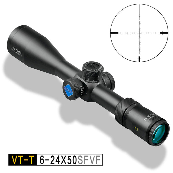 Discovery VT-T 6-24X50 SFVF DLT FFP MIL  riflescope