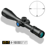 DISCOVERY Riflescope VT-T 4-16X50 SFVF First Focal Plane Rifle Scope With Special Phone Mount