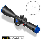 Discovery VT-3 6-24X50 SFAI FFP Rifle Scope Optic  With Free Scope Mount