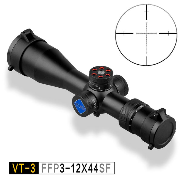 VT-3 3-12X44 SF Hunting Riflescope With Free Scope Mount