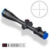 HI 8-32X50SFIR HK SFP IR-MIL Long Range Shooting Riflescope