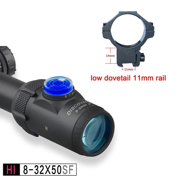 HI 8-32X50SFIR HK SFP IR-MIL Long Range Shooting Riflescope