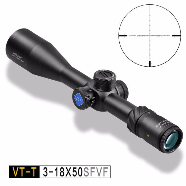DISCOVERY Riflescope VT-T 3-18X50 SFVF Tactical Rifle Scope Optic Scope With Special Phone Mount Spotting Scope