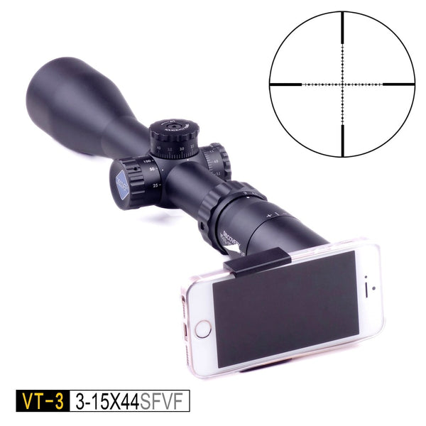 Hunting Riflescope VT-3 3-15X44 SFVF With Phone Mount