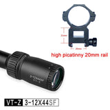 VT-Z 3-12X44SF Large wheel side focusing economical Hunting riflescope