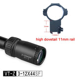 VT-Z 3-12X44SF Large wheel side focusing economical Hunting riflescope