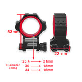 best selling multi-diameter 20mm 11mm rail sight scope mount