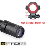 Discovery HD 5-30X56 SFIR Long Range FFP First focal plane Shooting Hunting Riflescope 34mm Tube optical sight collimator scope