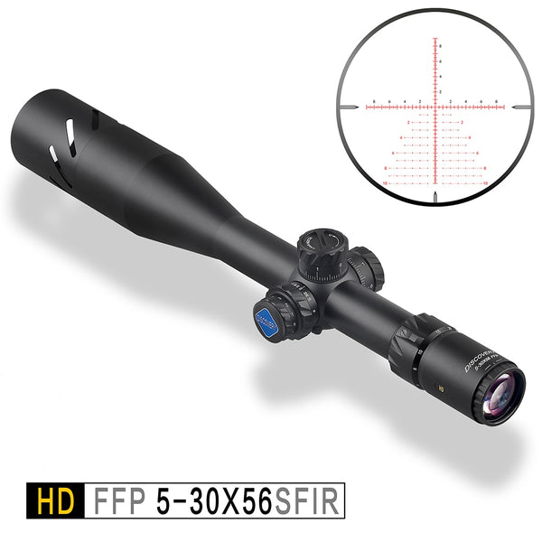 Discovery HD 5-30X56 SFIR Long Range FFP First focal plane Shooting Hunting Riflescope 34mm Tube optical sight collimator scope