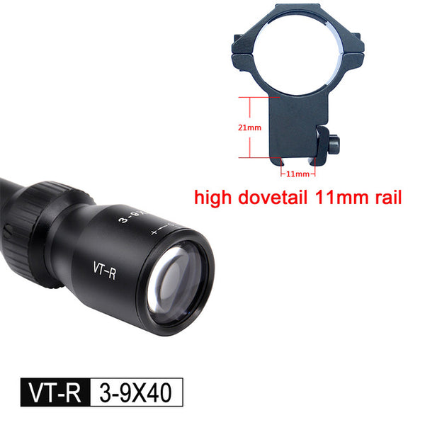 DISCOVERY Optics VT-R 3-9X40 Mil dot Reticle riflescopes optics Rifle scope optical sight With Free Scope Mount