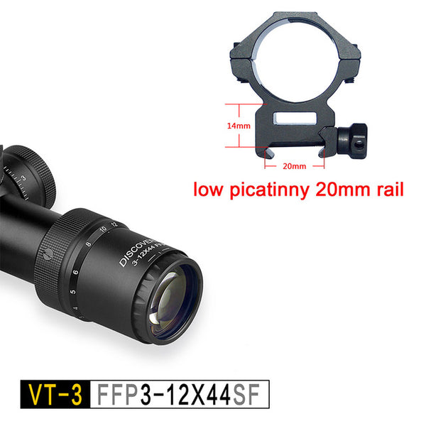 Discovery VT-3 4-16X44 SF FFP compact Riflescope hunting optical sight Sniper Tactical Airgun Rifle Scope fit .308win